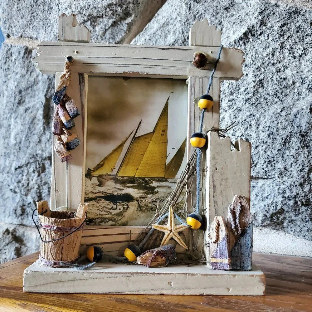 Fishing Pier Picture Frame